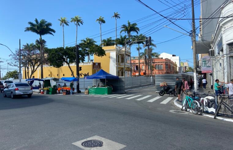 Prefeitura e Estado executam projeto de revitalização do calçadão da Avenida Rui Barbosa