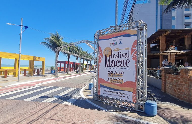 O 11º Festival Macaé de Cultura e Gastronomia reúne especialistas em cervejas e grandes nomes da gastronomia
