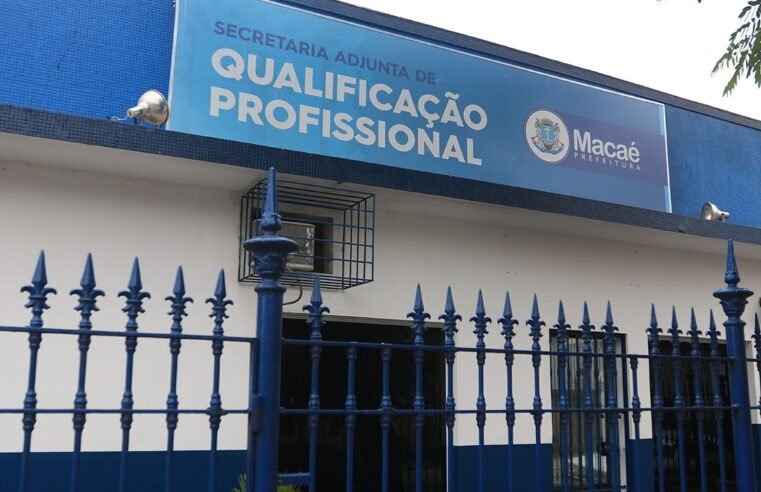 Prefeitura de Macaé lança edital com 550 vagas em cursos gratuitos