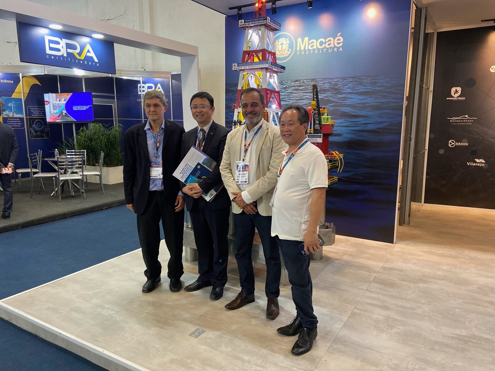 Macaé desenvolve intercâmbio com delegações internacionais na Rio Oil and Gas