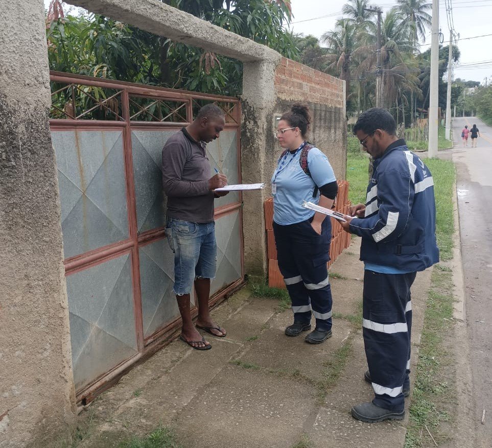 Rio+Saneamento inicia campanha de visita a imóveis para atualização cadastral de clientes