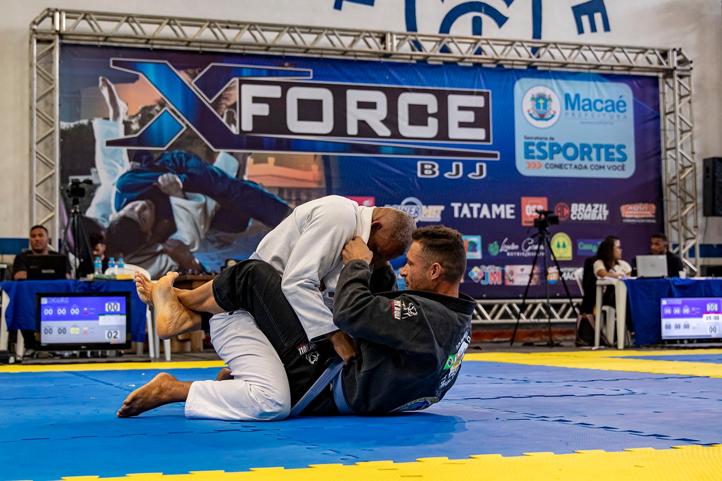 XForce leva a energia do Jiu-Jitsu ao Juquinha