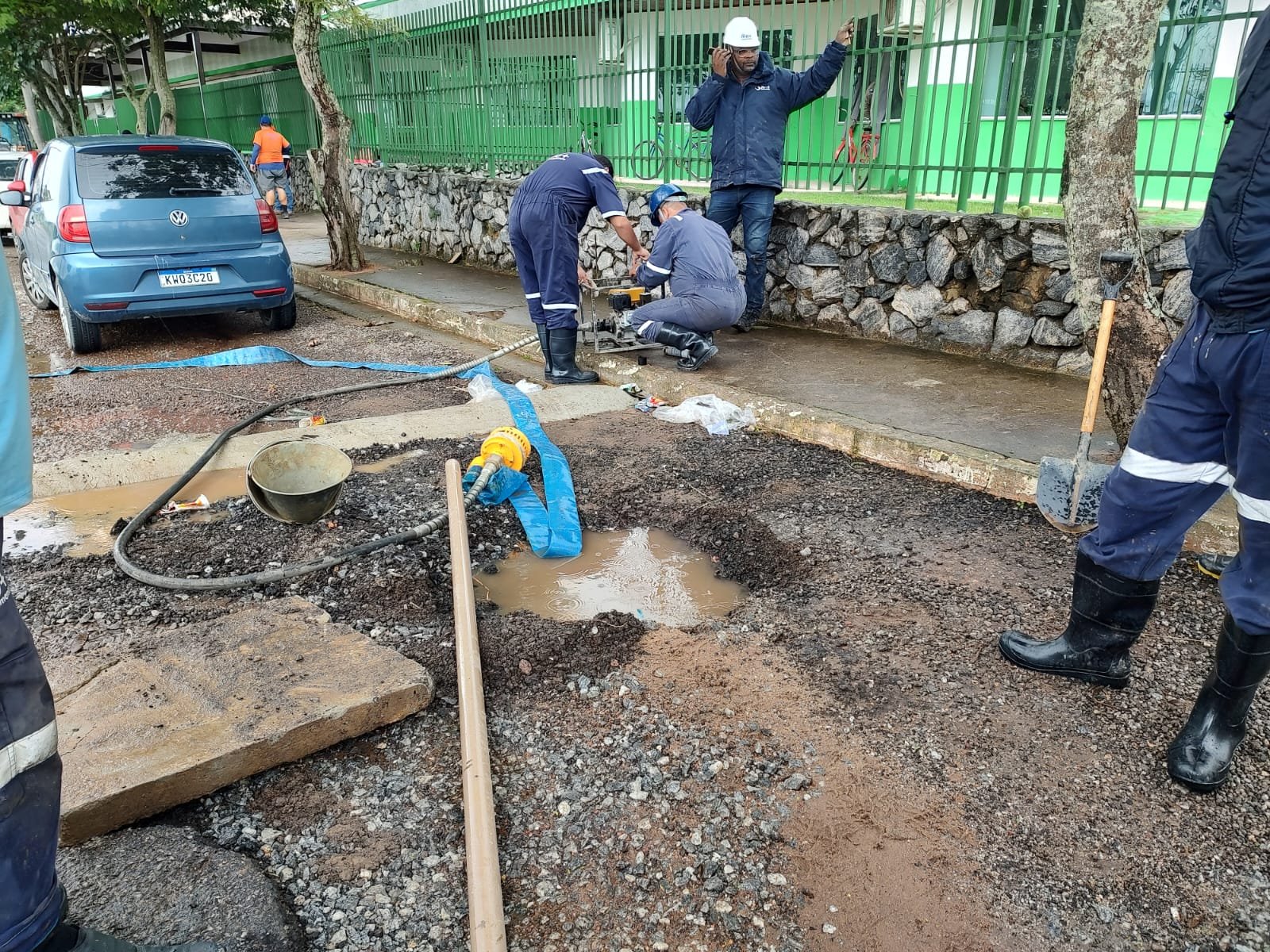 Após temporais, Rio+Saneamento retoma abastecimento e atendimento ao consumidor em Carapebus