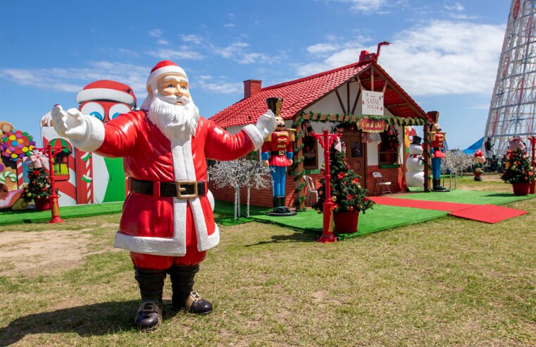 Natal Magia: Vila do Papai Noel aberta neste fim de semana