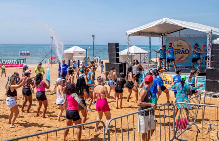 Sesc Verão agita Macaé na manhã deste sábado
