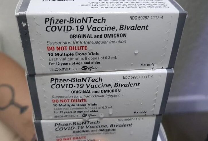 Saúde recebe doses da Vacina Bivalente contra a Covid-19