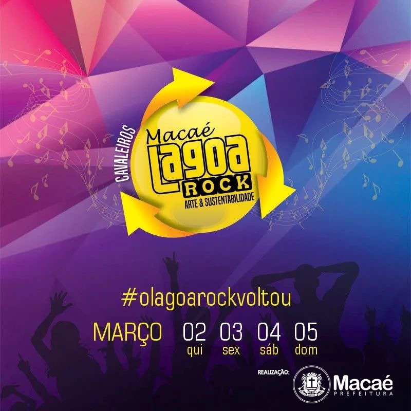 Lagoa Rock começa na próxima quinta com grandes atrações