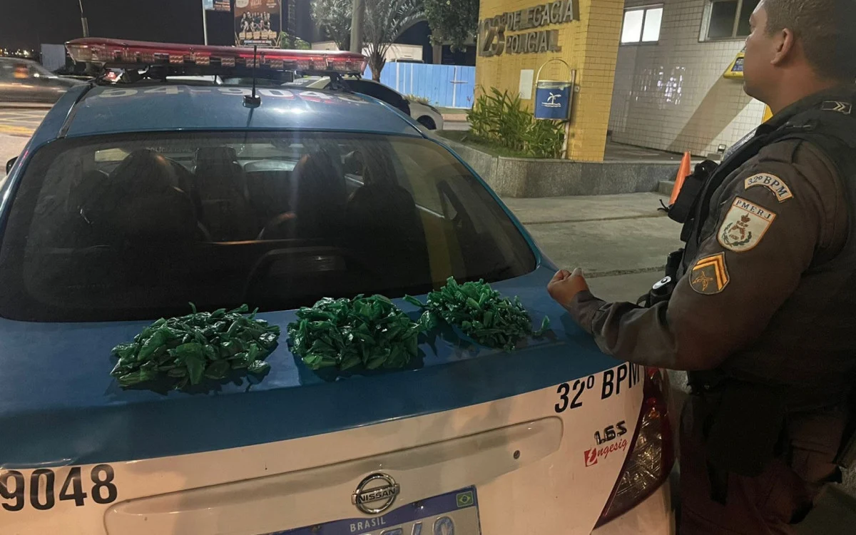 Polícia prende homem suspeito de tráfico de drogas em Macaé