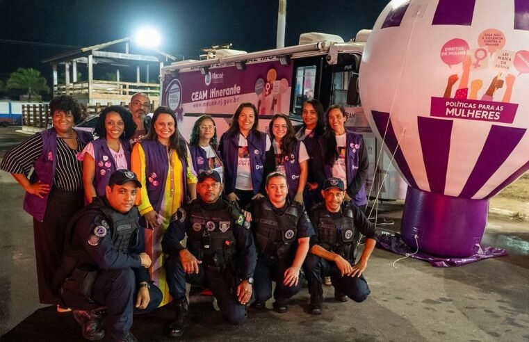 Unidade Móvel de Atendimento à Mulher comemora um ano na Expo Macaé