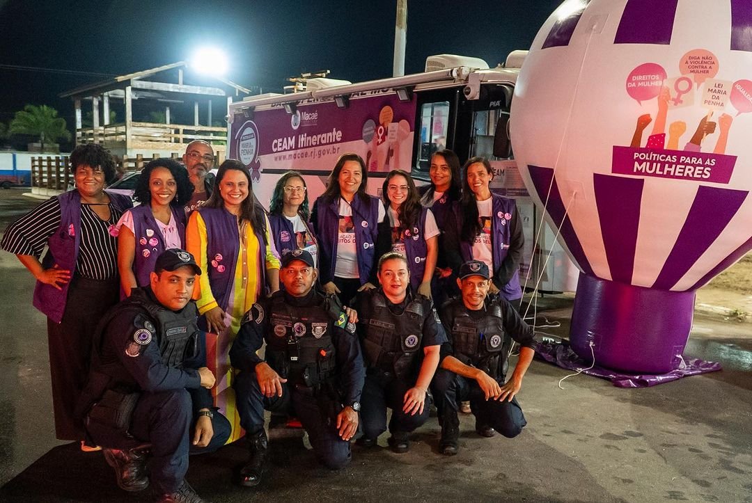 Unidade Móvel de Atendimento à Mulher comemora um ano na Expo Macaé