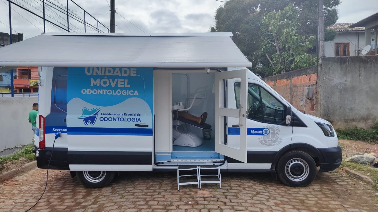 Bairros de Macaé recebem a visita da unidade móvel odontológica