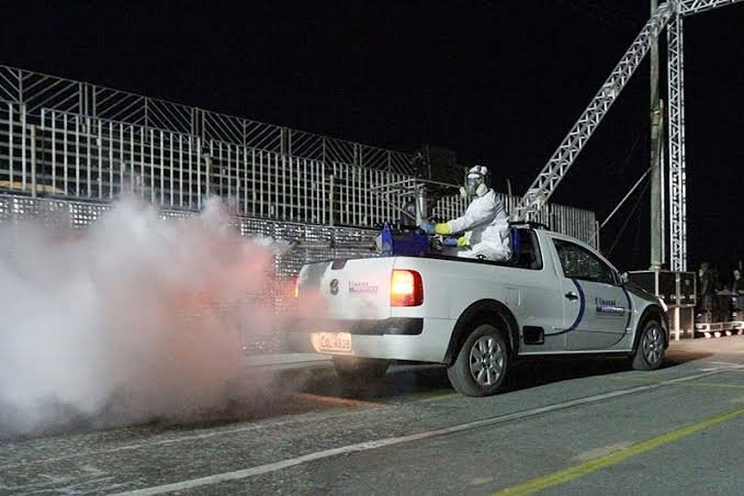 Carro fumacê estará no Centro de segunda a quarta-feira