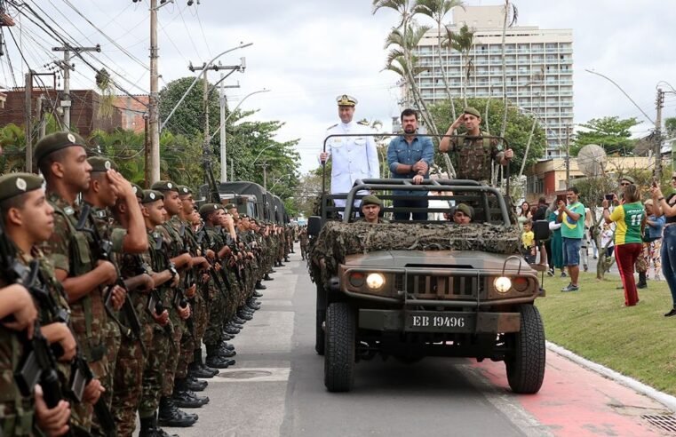 Desfile cívico da Independência será na Avenida Elias Agostinho