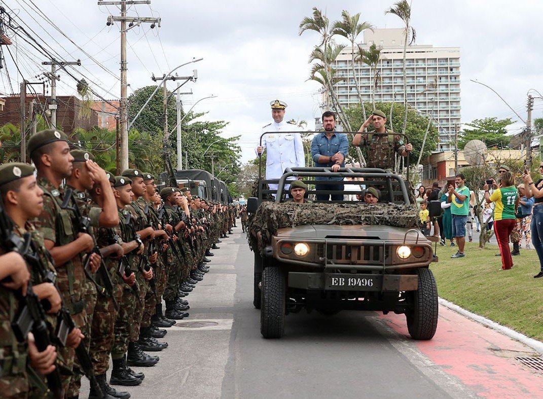 Desfile cívico da Independência será na Avenida Elias Agostinho