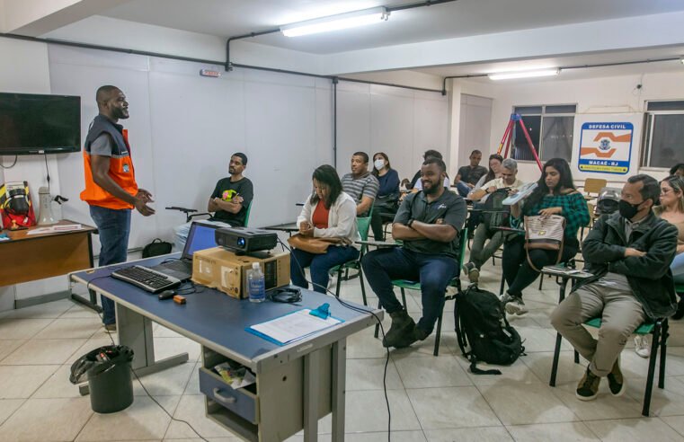 Defesa Civil abre inscrições para capacitação de voluntários