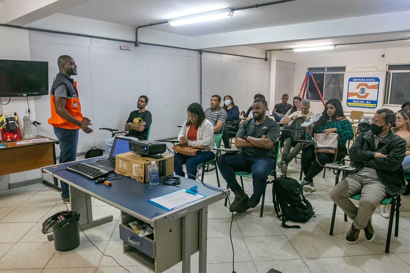 Defesa Civil: capacitação de voluntários tem número de vagas ampliado
