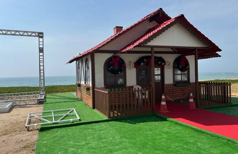 Presépio animatronic, árvore de Natal e bola de neve interativas marcarão Vila do Papai Noel