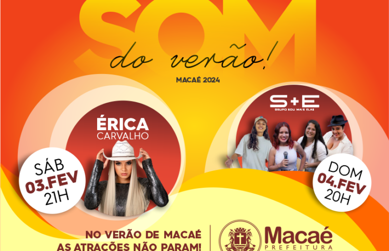 Som do Verão agita Macaé neste final de semana