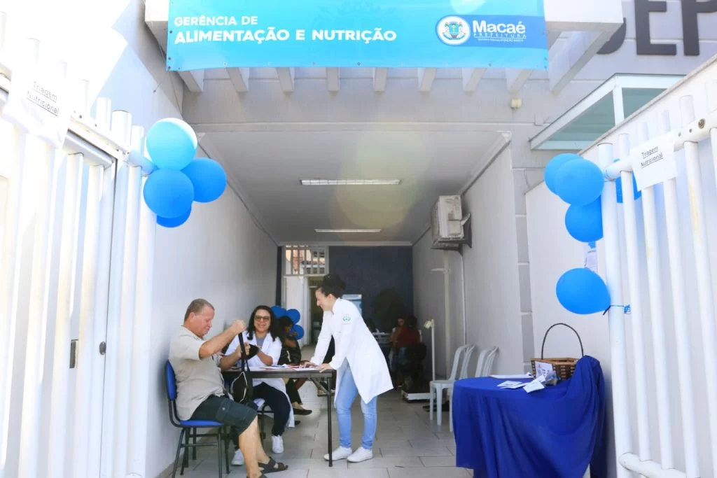 Gerência de Alimentação e Nutrição de Macaé faz ação de triagem de combate à hipertensão