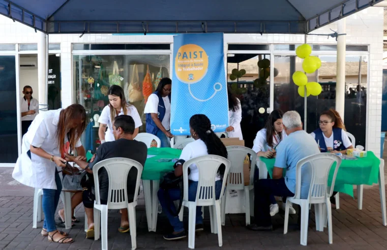 Programa Saúde do Trabalhador realiza ação no Terminal Central em Macaé