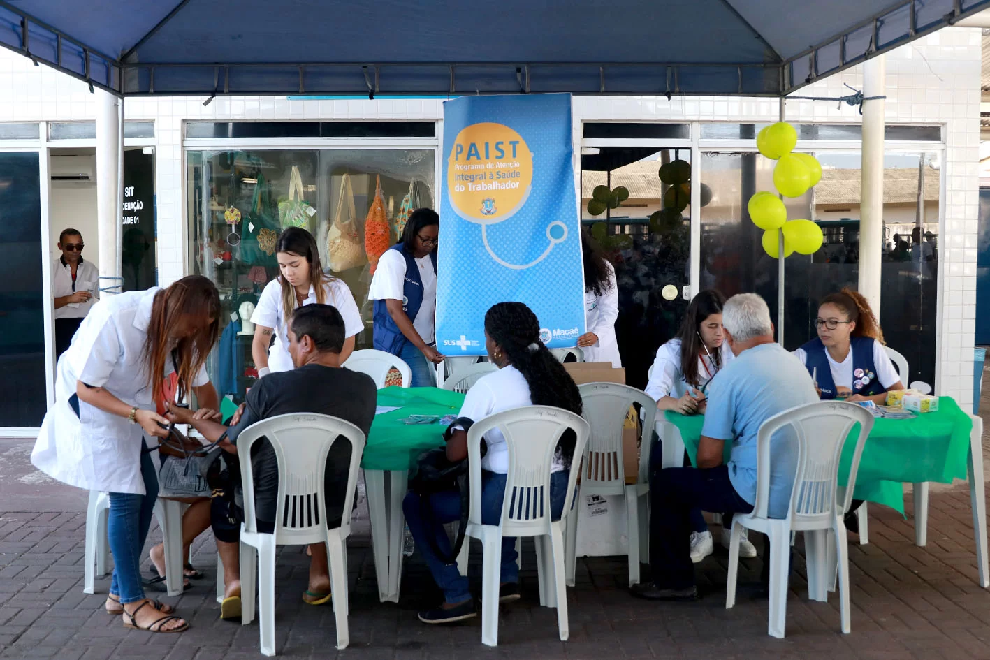 Programa Saúde do Trabalhador realiza ação no Terminal Central em Macaé