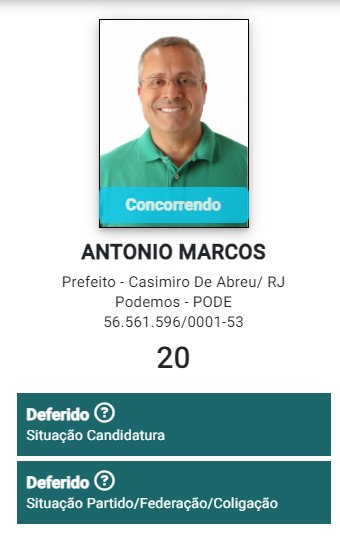 Justiça Eleitoral defere registro de candidatura de Antônio Marcos para prefeito de Casimiro de Abreu