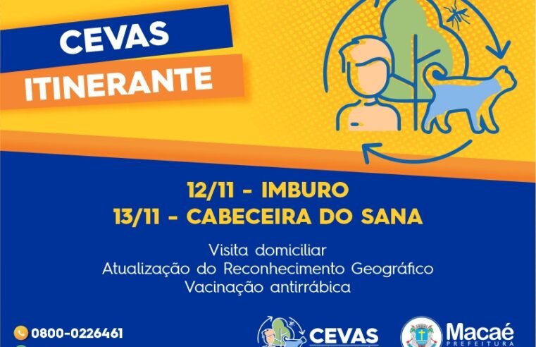 Cevas Itinerante: ações prosseguem esta semana