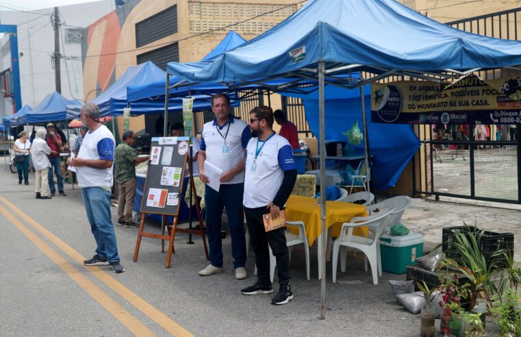 Dia D de combate ao Aedes: ações de prevenção ocorreram em diversos pontos da cidade