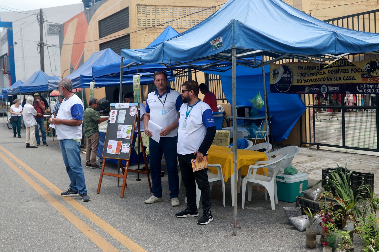 Dia D de combate ao Aedes: ações de prevenção ocorreram em diversos pontos da cidade