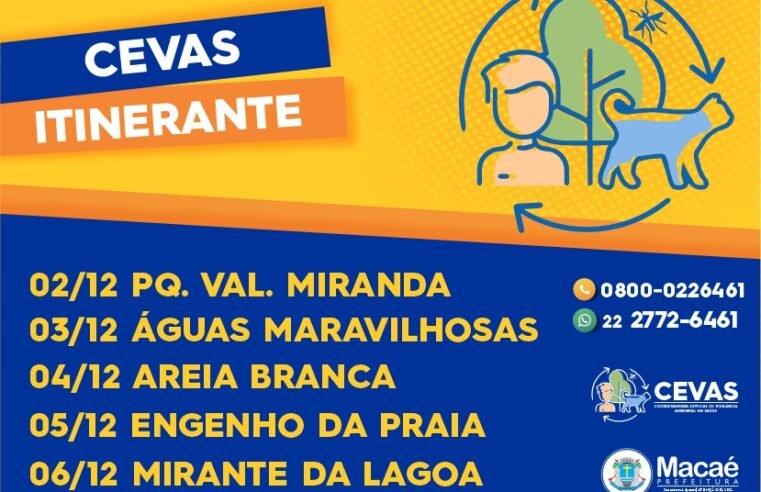 Gerência de Vigilância Ambiental inicia dezembro com mutirão