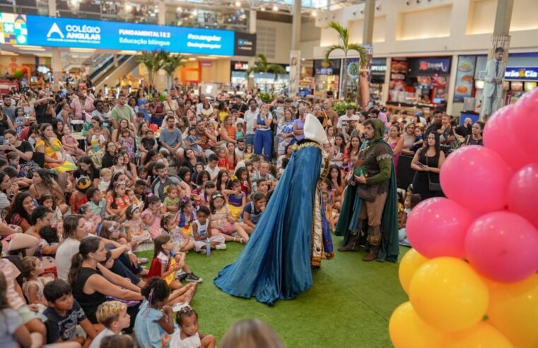 A Princesa Sereia no Plaza Macaé: diversão gratuita para a família