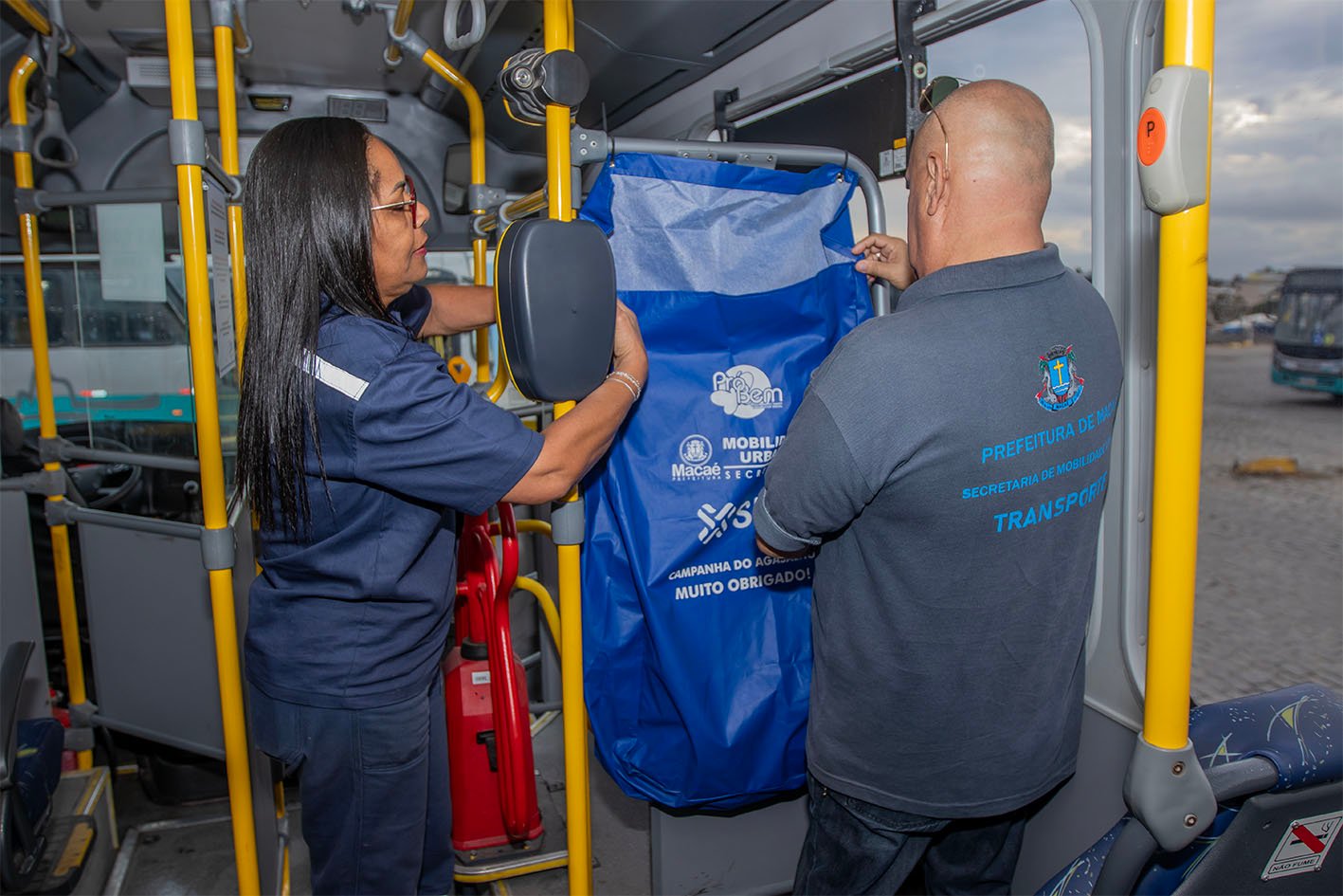 Campanha do Agasalho 2025 nos ônibus: solidariedade que aquece vidas