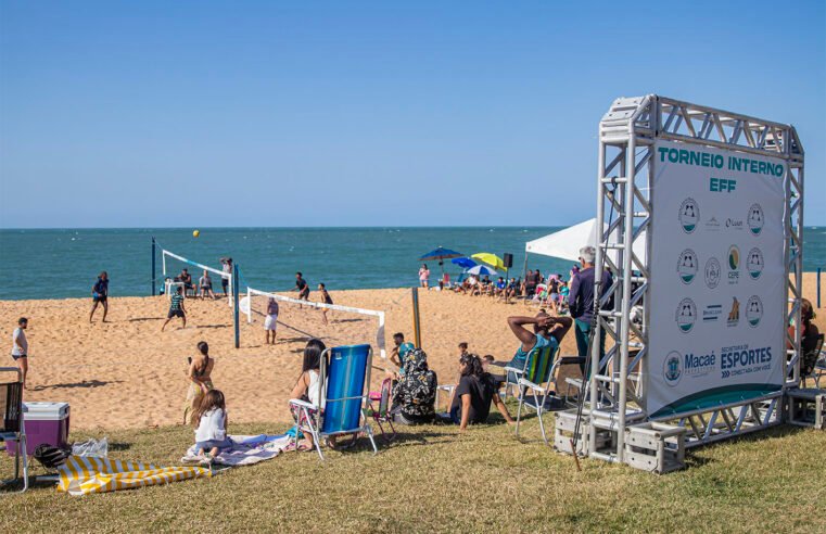 Futevôlei movimenta sábado em Macaé