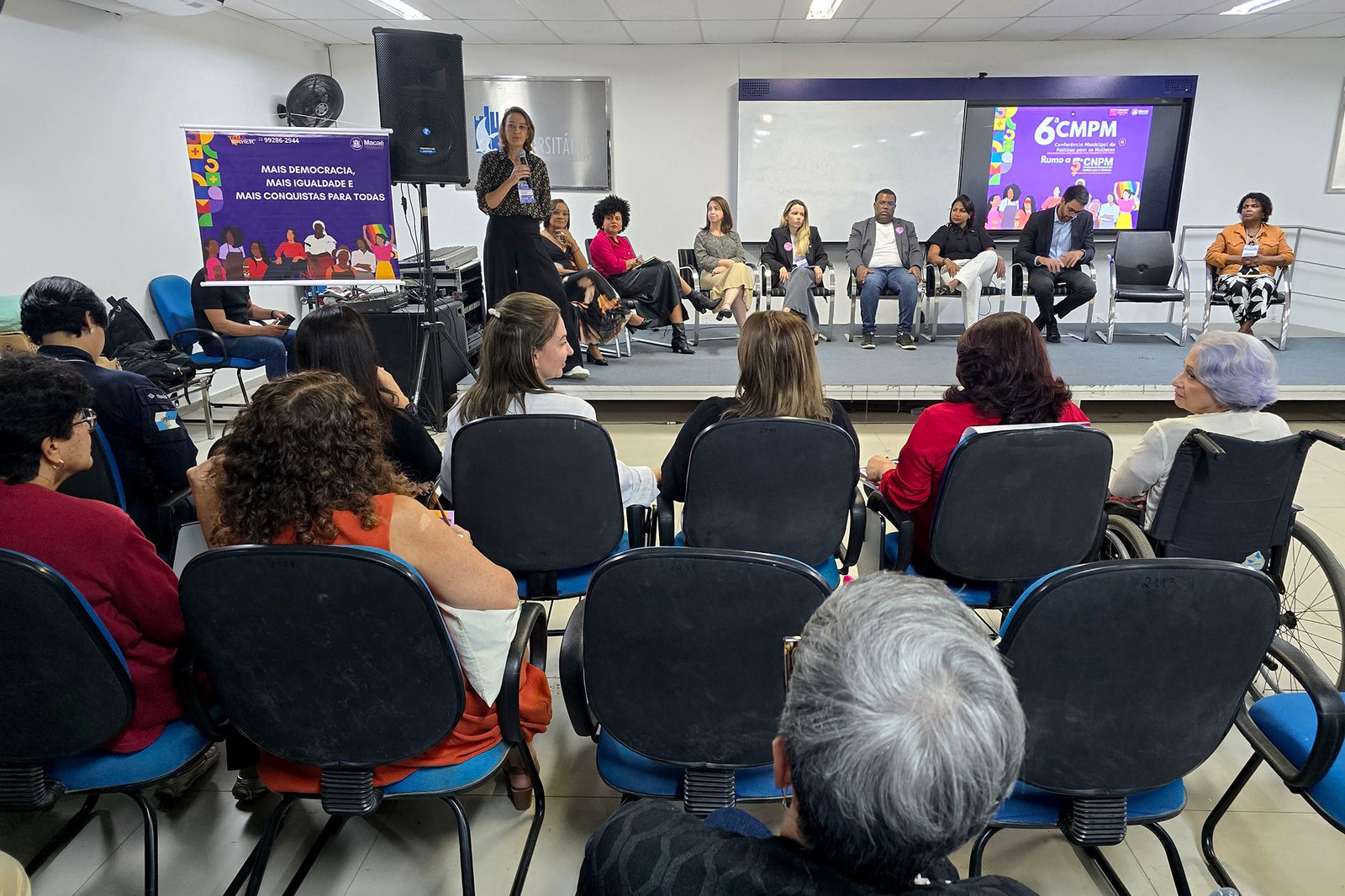 Conferência Municipal de Políticas para as Mulheres continua nesta quarta