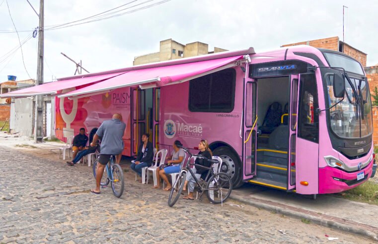 Ônibus Rosa: atendimento segue até quinta no bairro Lagomar