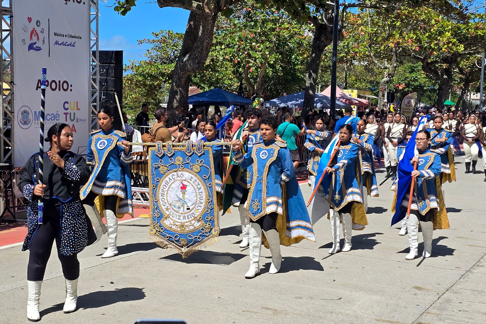 Imbetiba recebe o 3º Fest Bandas Macaé com 28 corporações musicais