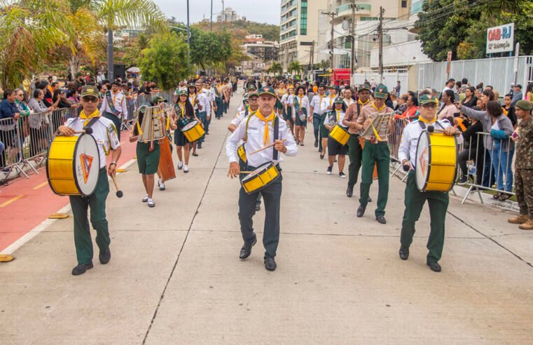 Macaé celebra 7 de Setembro com desfile cívico na Imbetiba