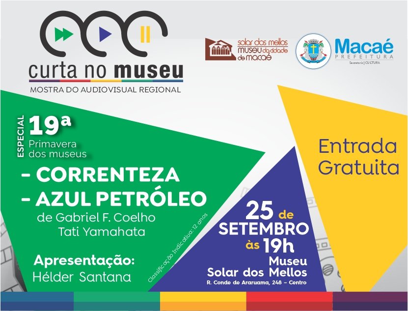 Curta no Museu Especial de Primavera de Museus no Solar dos Mellos