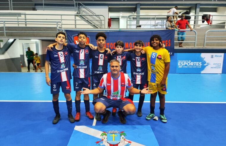 Ginásio Poliesportivo sedia quinta rodada da fase de grupos do Campeonato Estadual de Futsal
