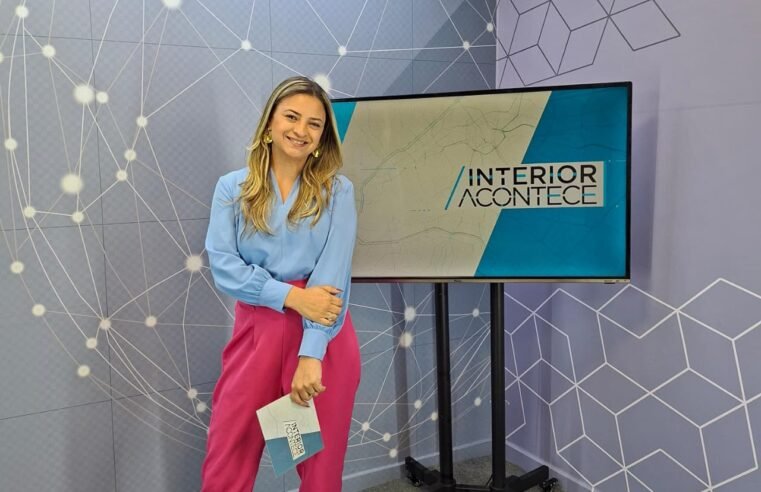 PROGRAMA “INTERIOR ACONTECE” COMPLETA UM ANO SOB A APRESENTAÇÃO DE GABRIELY DE SOUZA NA BAND