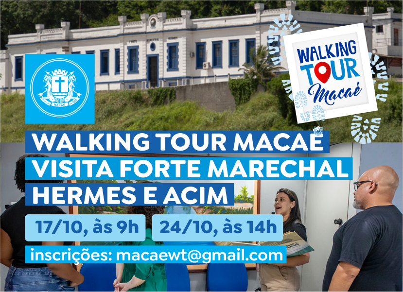 Walking Tour promove passeio no Forte Marechal Hermes e na ACIM
