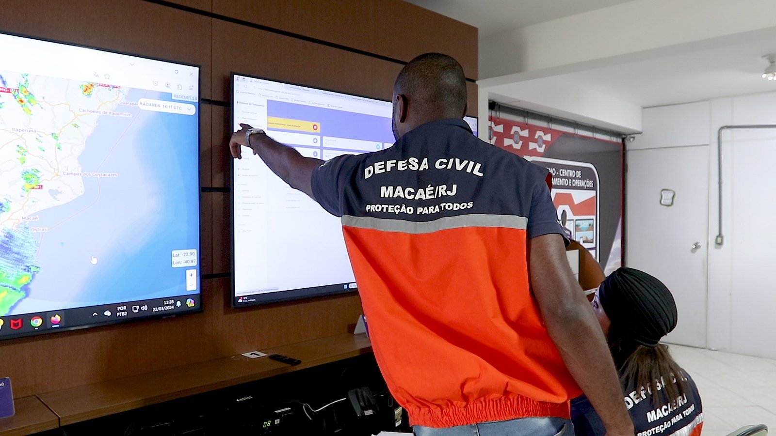 Defesa Civil alerta para chuva forte e ventos intensos em Macaé